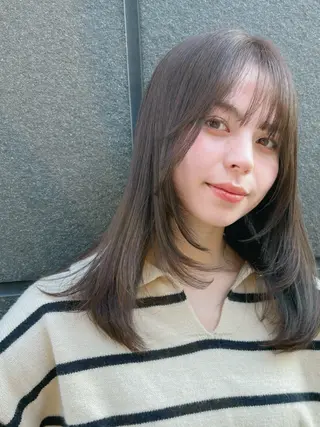 セミロング ボブ/ミディアム 親しみやすさ/さくらのヘアスタイル