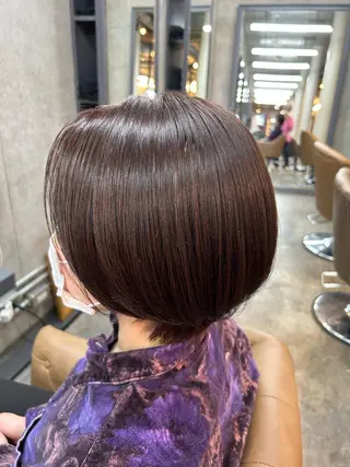 カラー すずき さくやのヘアスタイル