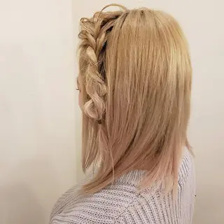 ヘアアレンジ EMANON名古屋所属・美谷添（ミヤゾエ） まどか大人ヘアサロンのヘアスタイル