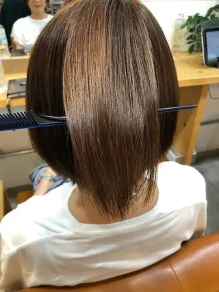 ショート 髪質改善ayame 横山諒のヘアスタイル