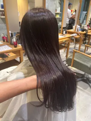 ロング カラー メンズ/艶髪/カラー サクラ🌸のヘアスタイル