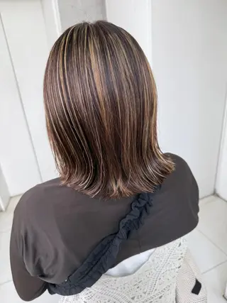 ミディアム 小村 敏司のヘアスタイル