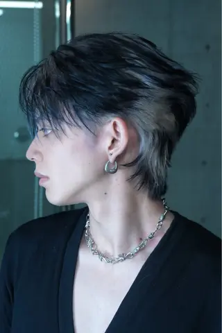 ショート カラー メンズ PIA hair design所属・湖城 恵吾のヘアスタイル