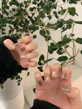 ネイル 【韓国ヘア・ネイル】 HINATA🍒のネイルデザイン