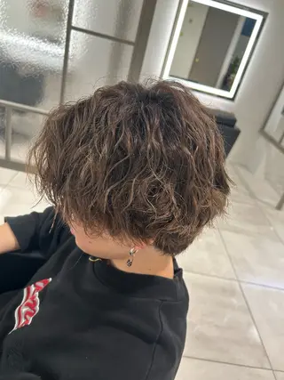 パーマ メンズ Rubik's 茉侑のヘアスタイル