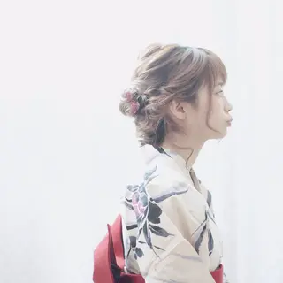 ミディアム ヘアアレンジ Blue所属・透明感カラー 🫰🏻💗 高橋舞のその他イメージ