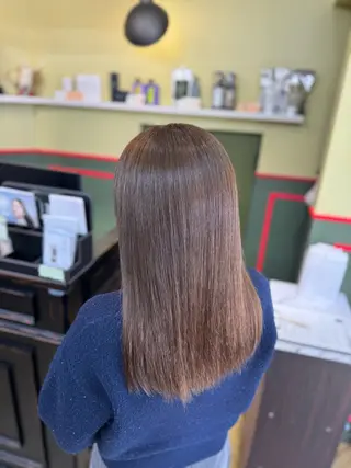 ロング カラー cureK所属・米倉 麻衣のヘアスタイル