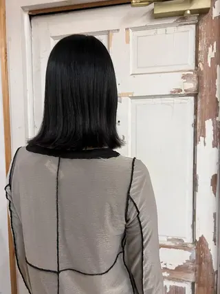 ミディアム 石川 実咲のヘアスタイル