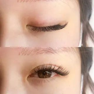 マツエク・マツパ . Minaのマツエク・マツパデザイン