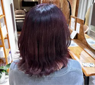 カラー 豊中美容室COCOLUANA所属・CHISATO /暖色カラー❤️のヘアスタイル