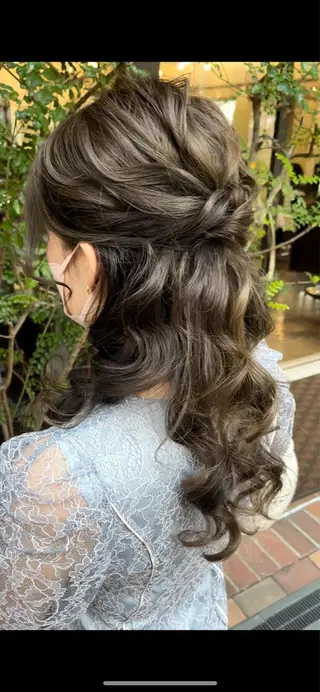 ミディアム loe 薬院本店【ロエ】所属・早稲田 千尋のヘアスタイル