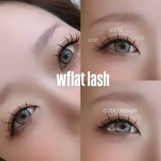 マツエク・マツパ LAUREL川崎店 ERIKO🐰束感♡のマツエク・マツパデザイン