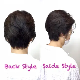 ショート カラー Annon プライベートサロンのヘアスタイル