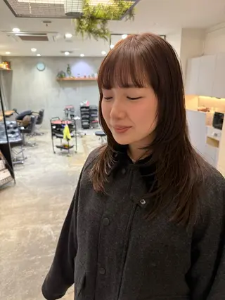 ミディアム arts調布 スタイリスト杉山翔也のヘアスタイル