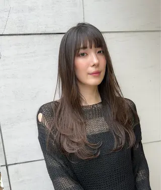 ロング 🌈髪質改善💕 縮毛矯正✨青木まで✨のヘアスタイル