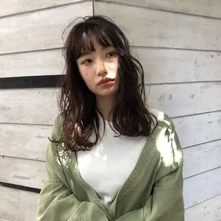 ロング パーマ 下北沢 soiのヘアスタイル