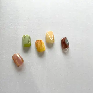 ネイル anyora nail salon所属・大人ワンホン キラキラ/Ayanoのネイルデザイン