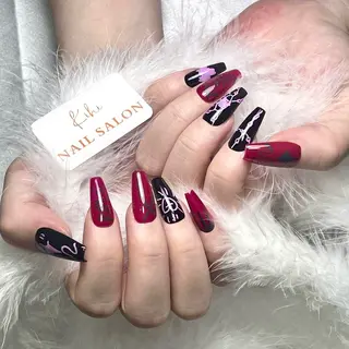 ネイル 💕鈴木ユリ パラジェル/オフ無料のネイルデザイン