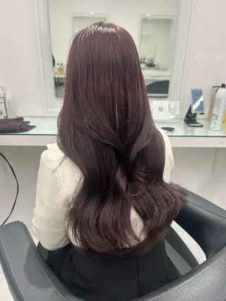 ロング カラー ブリーチ無し透明感 🕊AZUSAのヘアスタイル