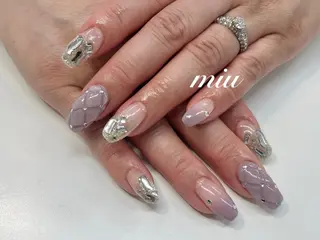 ネイル miu nail 🐾mihoのネイルデザイン