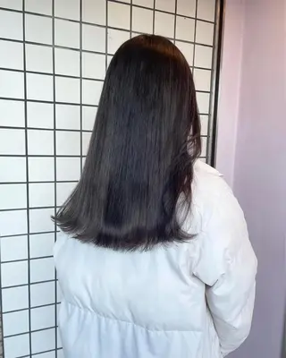 セミロング カラー 心斎橋/ブリーチ minamiのヘアスタイル