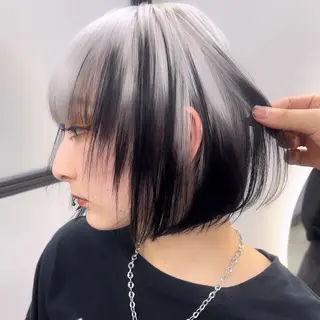 ミディアム カラー Ren. 🦋デザインカラーのヘアスタイル