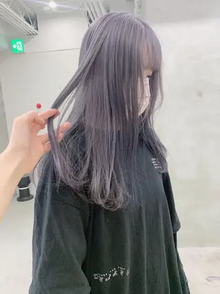 ロング カラー ブームボックス所属・🐝ハイトーンカラー hachi🐝のヘアスタイル