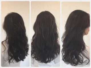 ロング カラー パーマ ヘアアレンジ メンズ 美容室 ソンリエのヘアスタイル