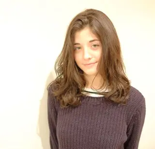 セミロング WEC Hair Tenjinのヘアスタイル