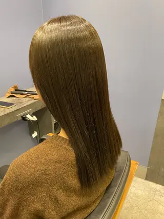 ロング カラー 🌿長尾俊汰🌿 透明感カラーのヘアスタイル