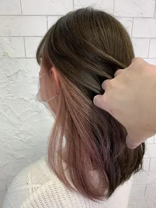 ミディアム archange アルカンジュのヘアスタイル