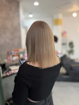 カラー ARARE HAIR みゆきのヘアスタイル