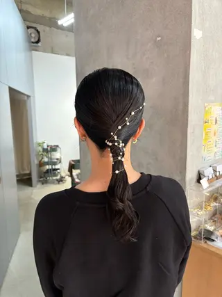 ヘアアレンジ Le'a  谷町🌱 ツボタホノカのヘアスタイル
