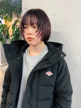 ショート くせ毛カットとパーマ /美容室難民の方是非のヘアスタイル