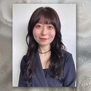 ロング カラー 豊川/髪質改善/ 美髪カラー/アヤカのヘアスタイル