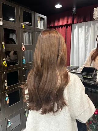 ロング 韓国レイヤーカット/ 🩶HARUKA🩶のヘアスタイル