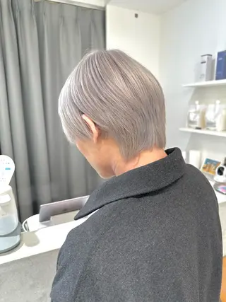 ショート カラー メンズ soa.所属・大田 敦也のヘアスタイル