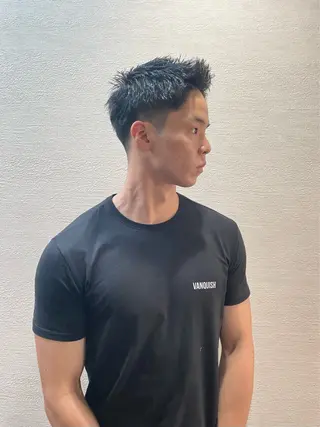 ショート メンズ grAt所属・森 真伊希のヘアスタイル