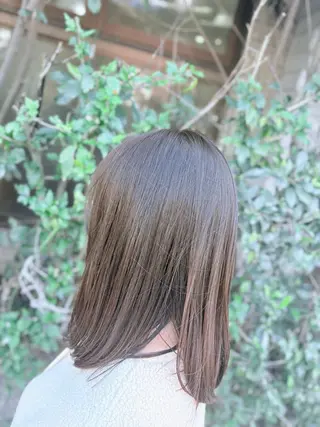 ミディアム カラー Story マリエのヘアスタイル