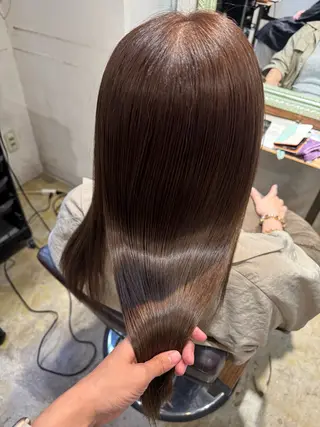 セミロング 横松 ゆかりのヘアスタイル