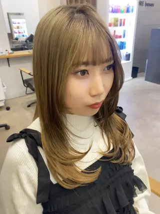 ロング アンドレヘアデザイン所属・出田 未来のヘアスタイル