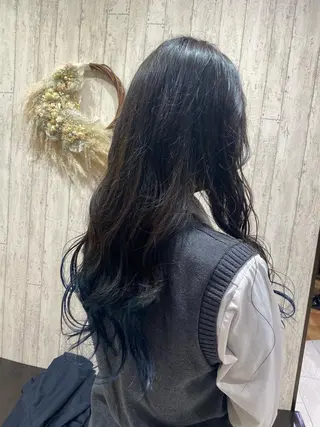 ロング カラー 🦋店長🦋 ほんさわ みずきのヘアスタイル