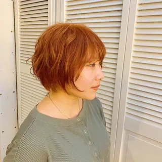 ショート カラー GO TODAY SHAiRE SALON 町田店所属・🫧大森 知夏🫧のヘアスタイル