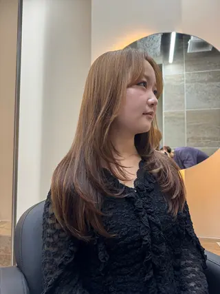 ロング youres hair2'nd所属・高級髪質改善/透明感 艶カラー　瀧本侑輝のヘアスタイル