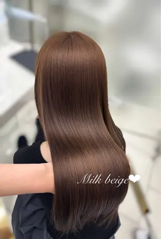 ロング カラー さつき/モテガーリー /透明感カラーのヘアスタイル