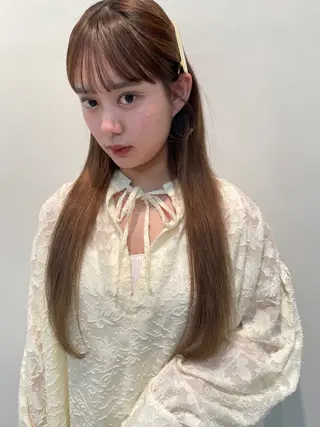 ロング sion所属・北里 花咲のヘアスタイル