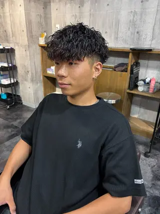 パーマ SATO AIKAのヘアスタイル