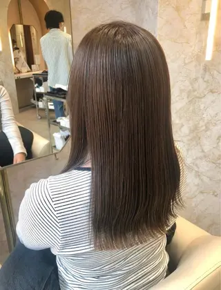 ミディアム La fith hair rond 立川店所属・kyosuke 透明感カラーのヘアスタイル