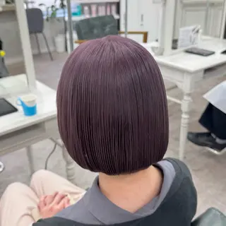 ショート カラー JUNSHIN🦋 ヘアセット／カラーのヘアスタイル