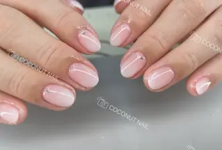 ネイル 神田 ココナッツのネイルデザイン